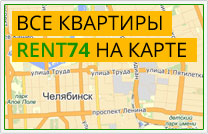 Карта посуточных квартир